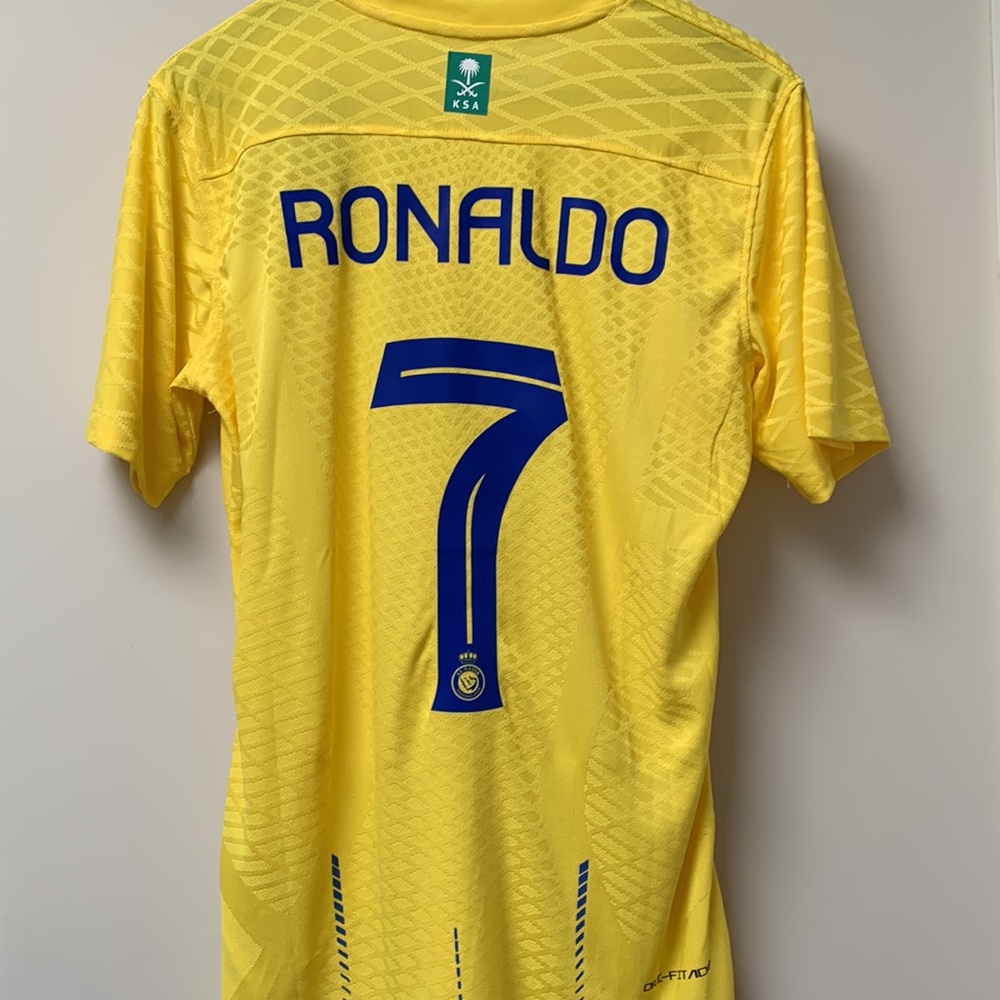 Cristiano Ronaldo #7 Authentic Nike Jersey Al Nassr FC